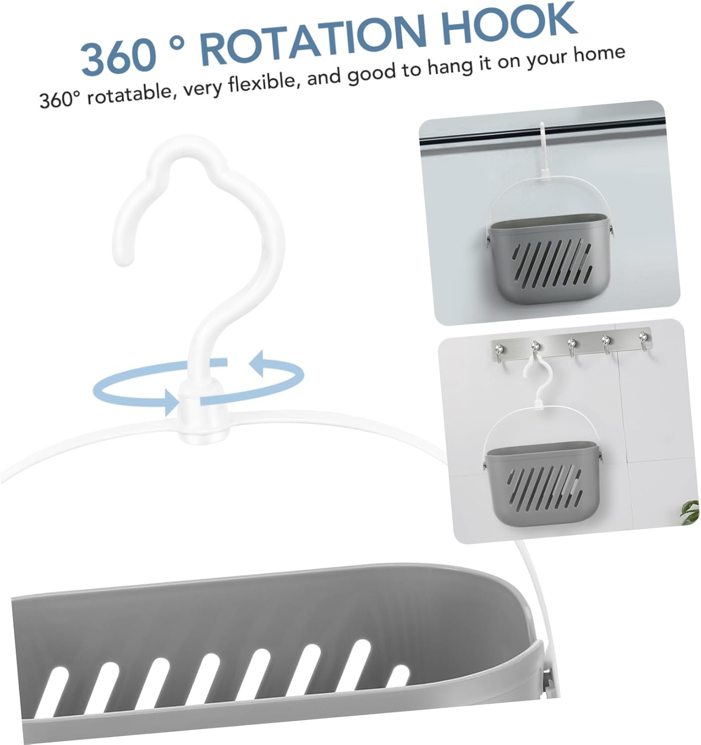 Angoily Hanging Shower Caddy Portable Storage Basket
