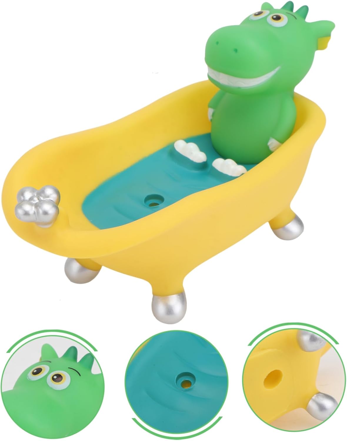 Ciieeo Cute Cartoon Bathtub Soap Box