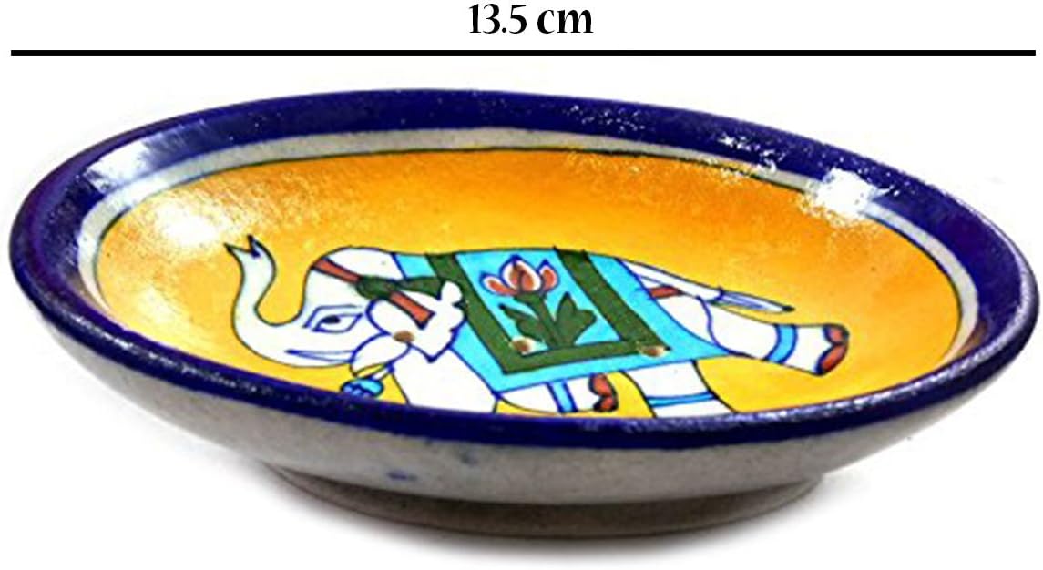India Meets India Handmade Ceramic Soap Dish Tray