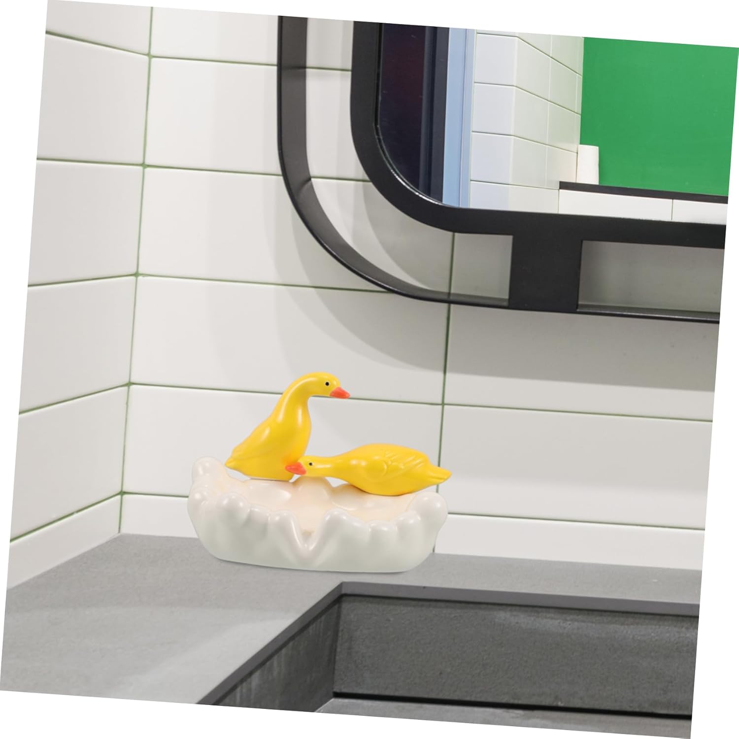 Stylishly Functional Bath Soap Dish