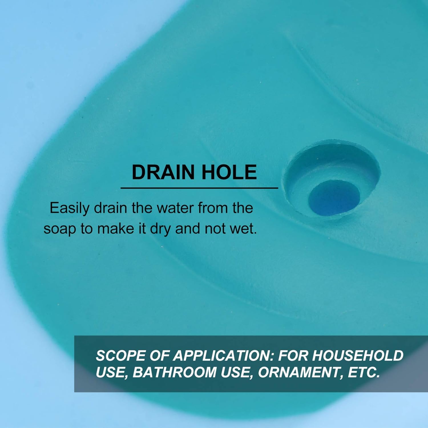 Homoyoyo Cartoon Soap Dish sky-blue
