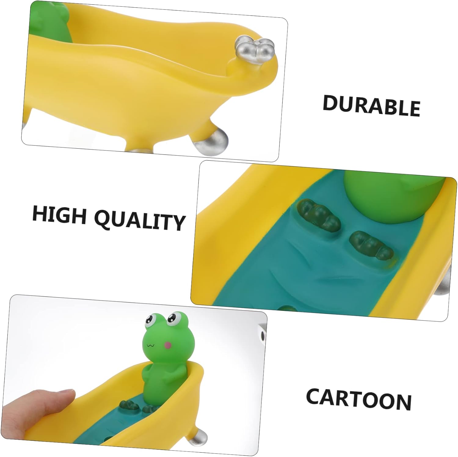 Safe Durable Bathtub Soap Dish for Boys and Girls