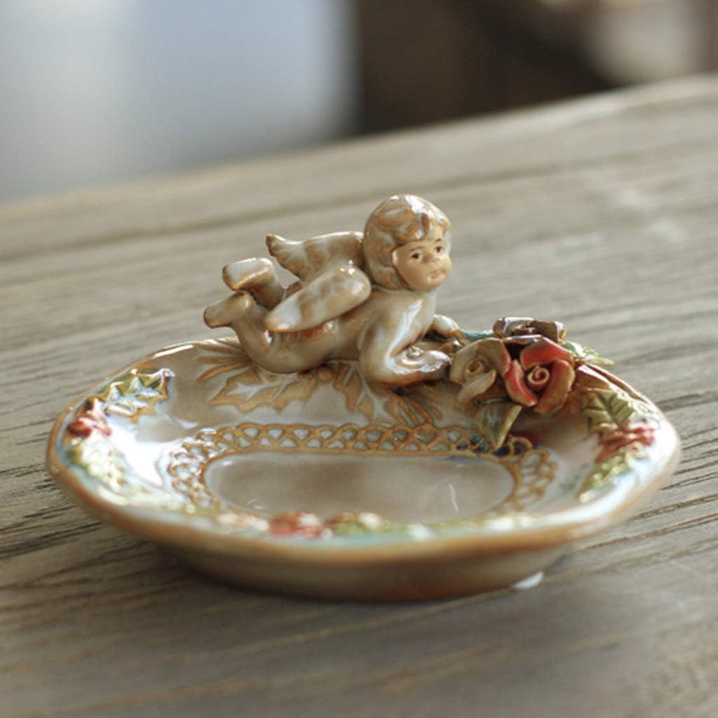 Charming Angel Home Furnishing Ceramic Dish Soap Box
