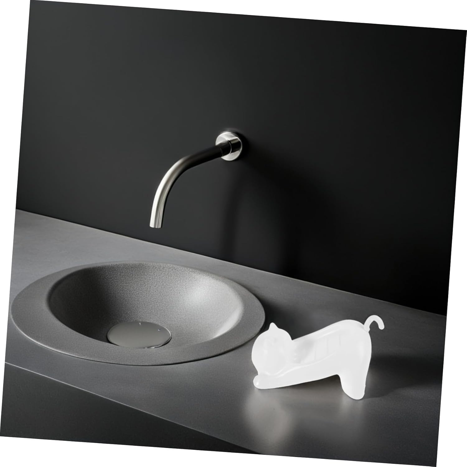 Adorable Cat-Themed Self-Draining Soap Holder
