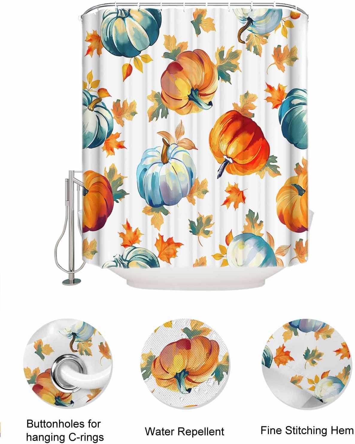 The Perfect Shower Curtain Organizer Easy to Install Waterproof and Durable