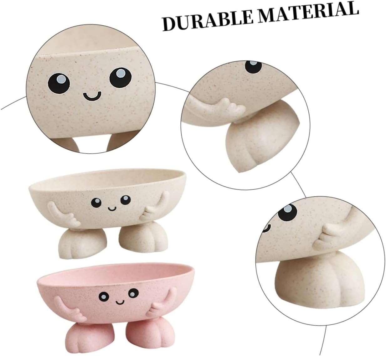 PreciouS 2-Piece Cartoon ontroller Soap Disk Home Kitchen Bersh Banchess