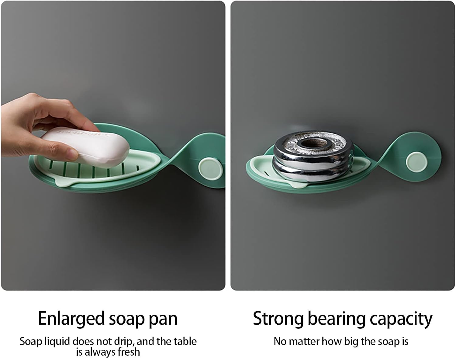 Cakina Folding Monkey Face Self-Draining Soap Rack for Kids in Bathroom