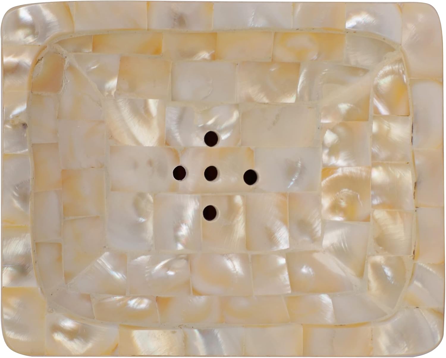 Square Mother of Pearl Soap Holder