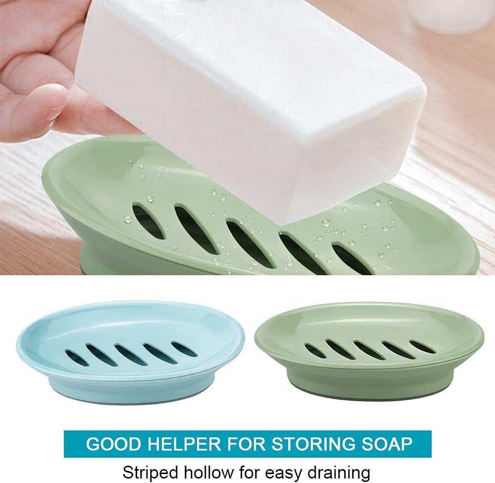 TCOTBE 2-Pack Soap Dishes
