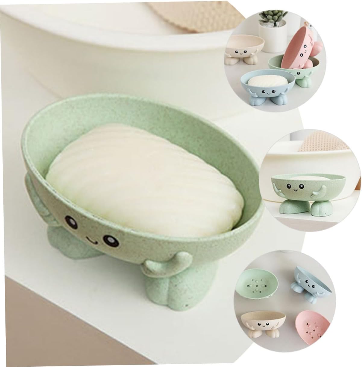Lightweight Soap Dish for Bathroom Kitchen