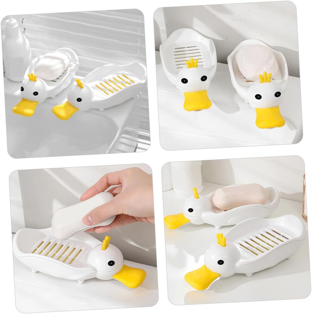 Cartoon Animal Soap Holder for Bathroom and Kitchen