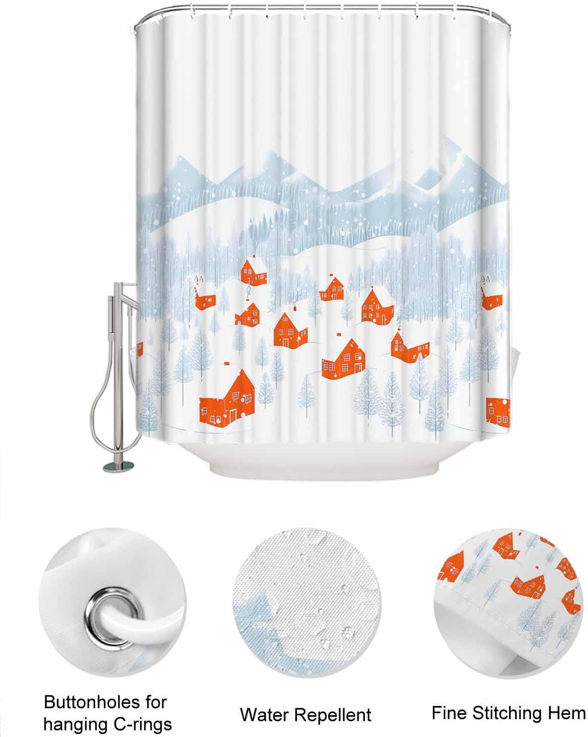 ZFUNCING Mesh Shower Organizer Set