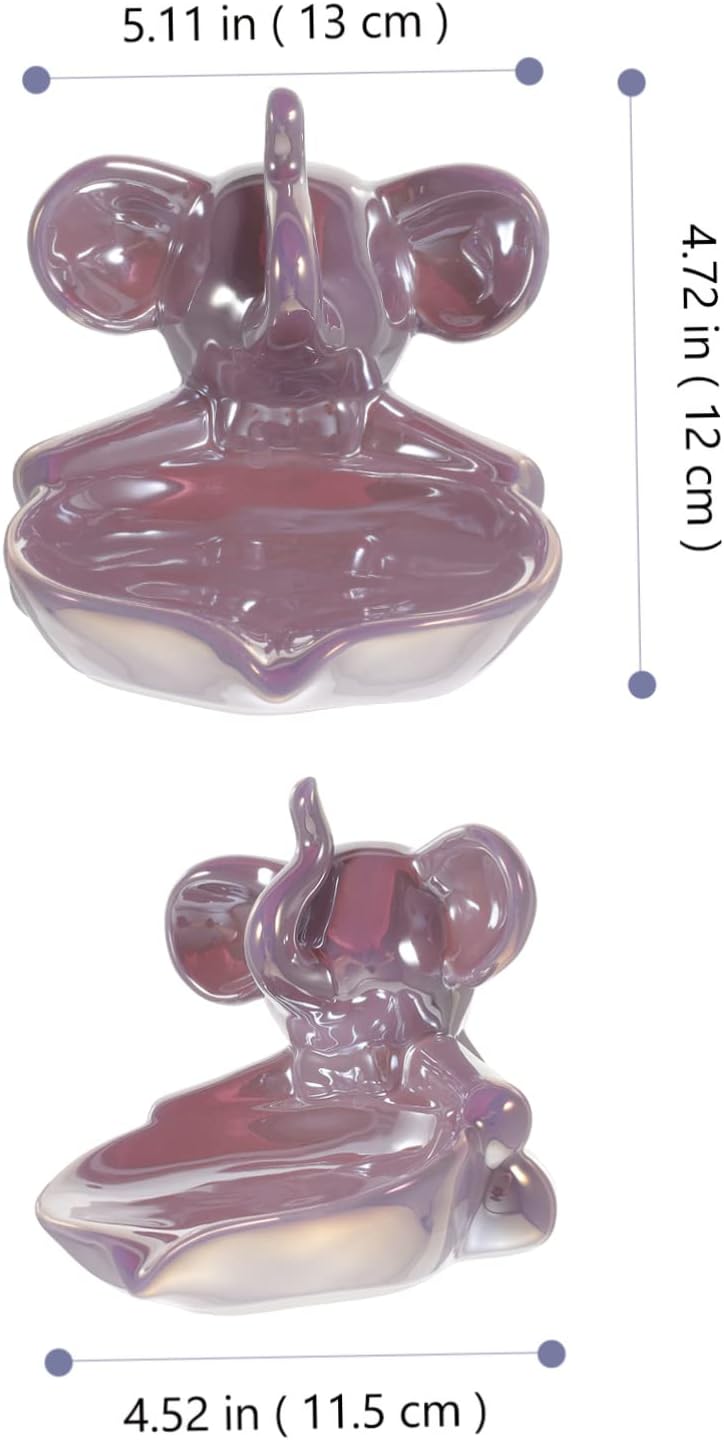 Luxshiny Elephant Soap Dish