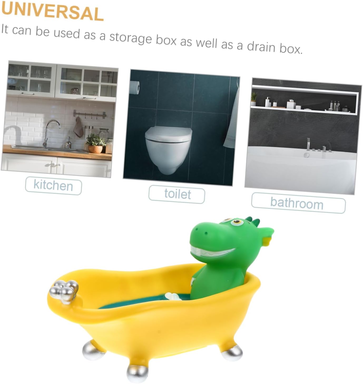 Cabilock Gigantic Dinosaur Soap Dish Holder