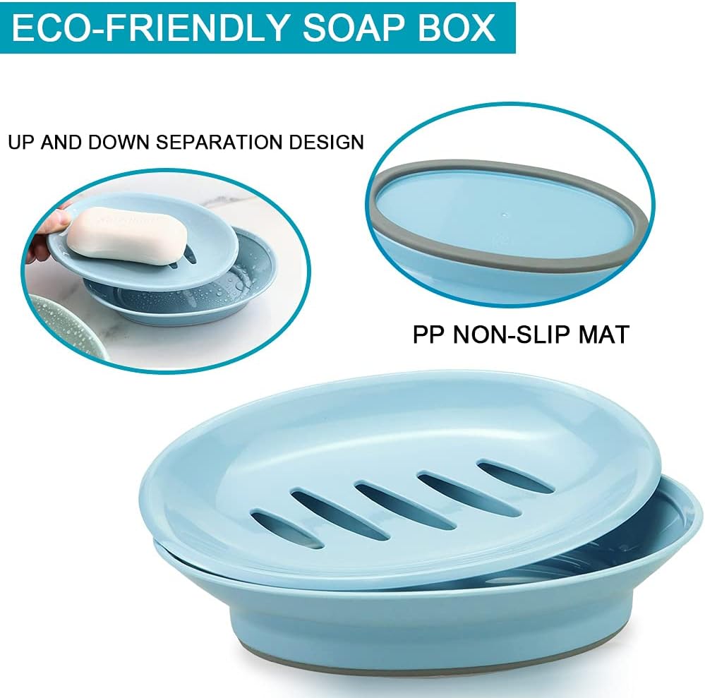 TCOTBE 2-Pack Soap Dishes