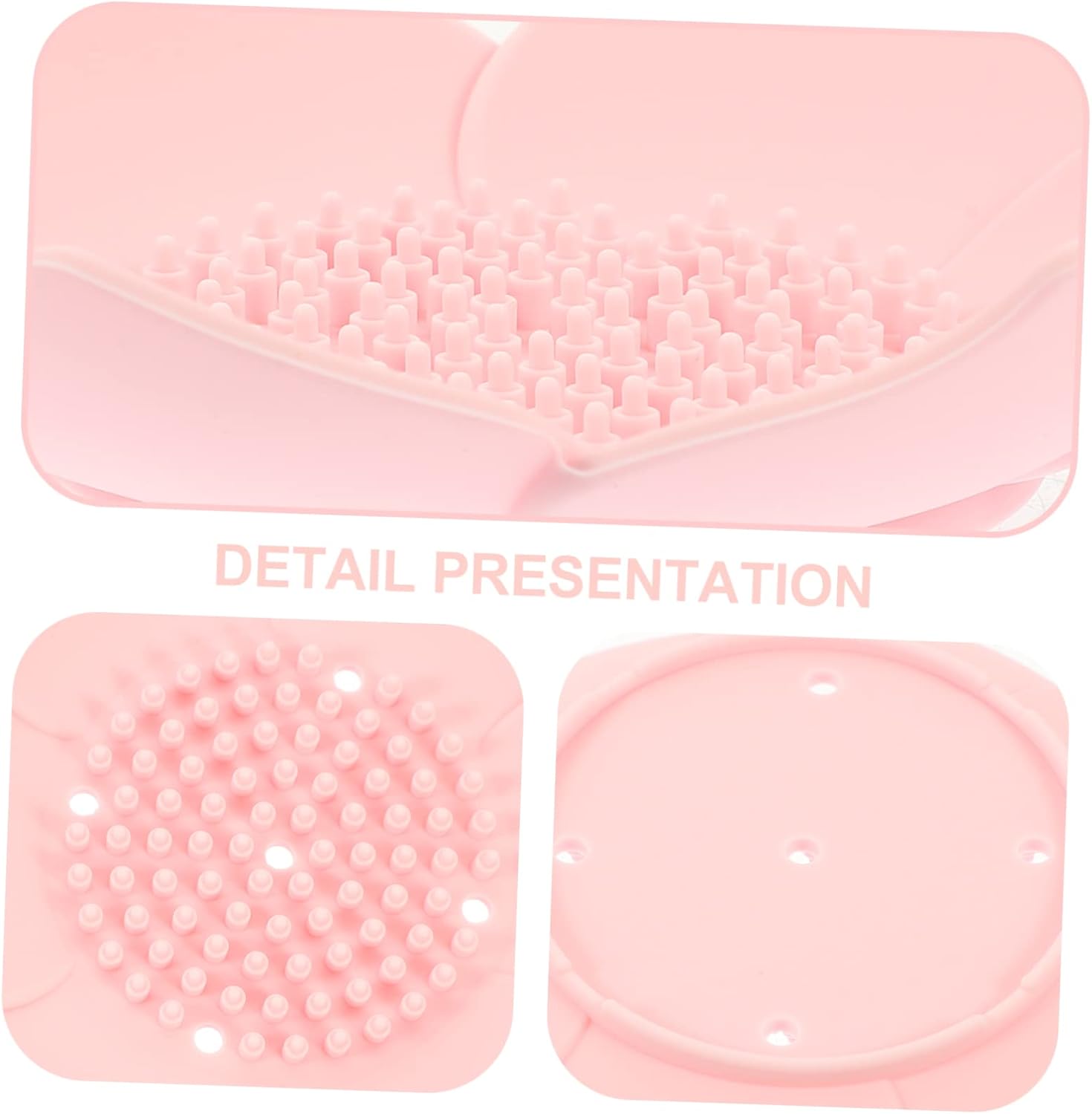 Flower-Shape Silicone Soap Dish Holder for Home Kitchen