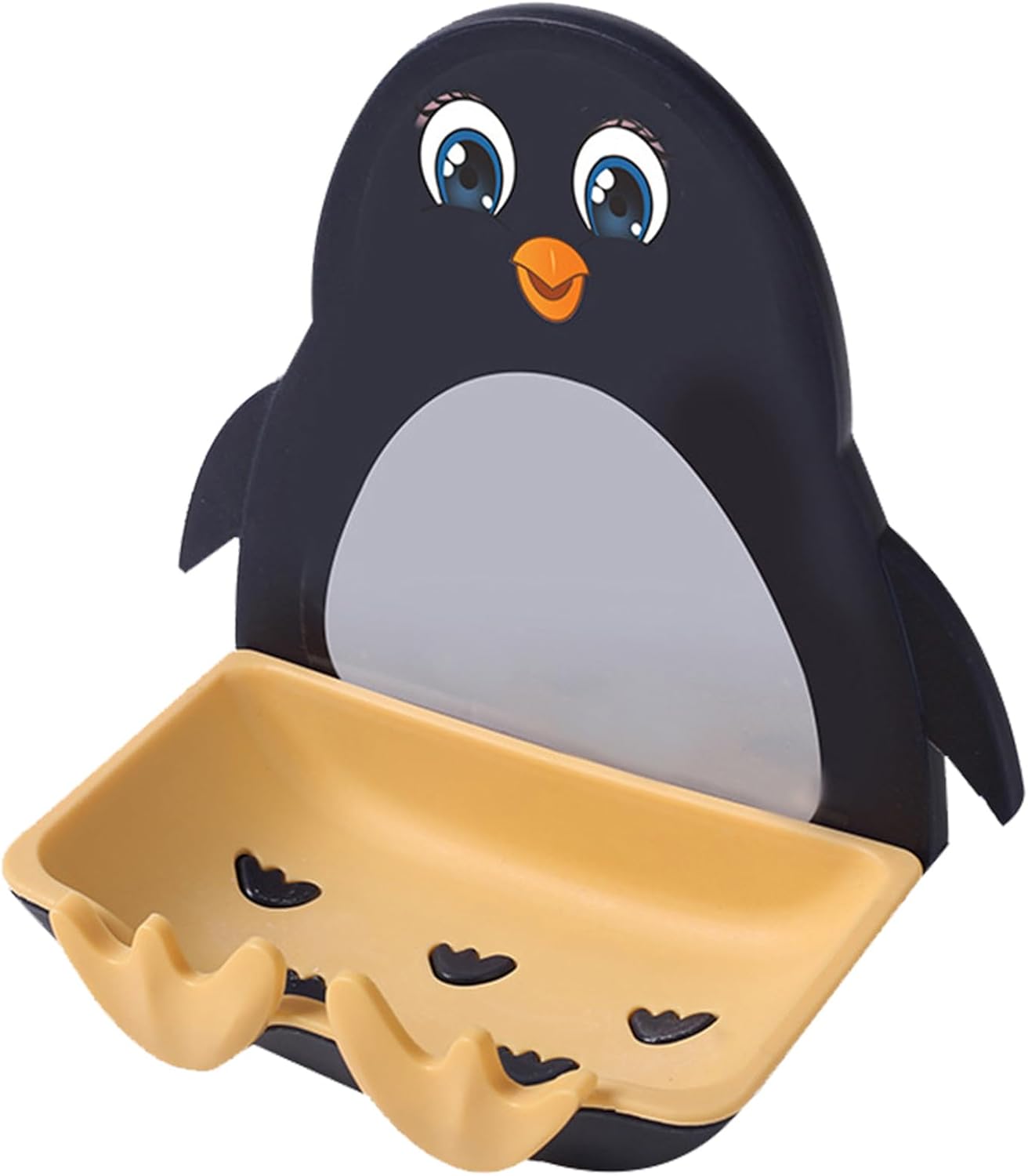 Wall Mounted Penguins Soap Box Decorative Organizer 1