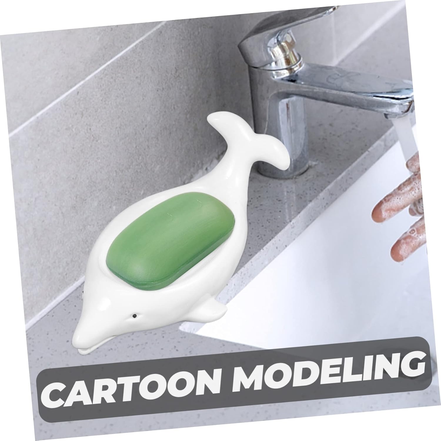 Unique Ceramic Soap Drainer Dog Animal