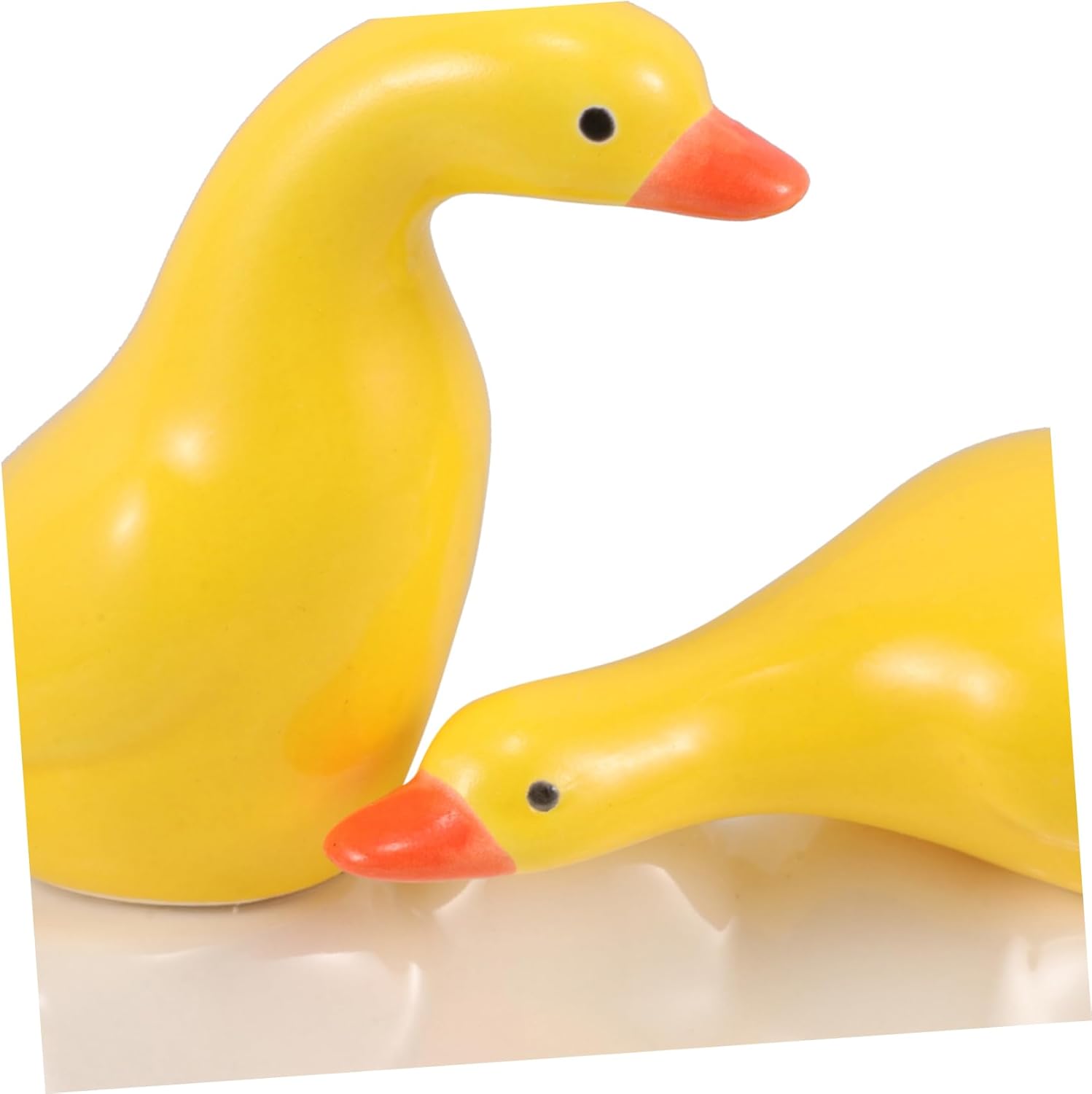 FELTECHELECTRCute Duck Ceramic Soap Dish for RV Shower Holder with Drainage System