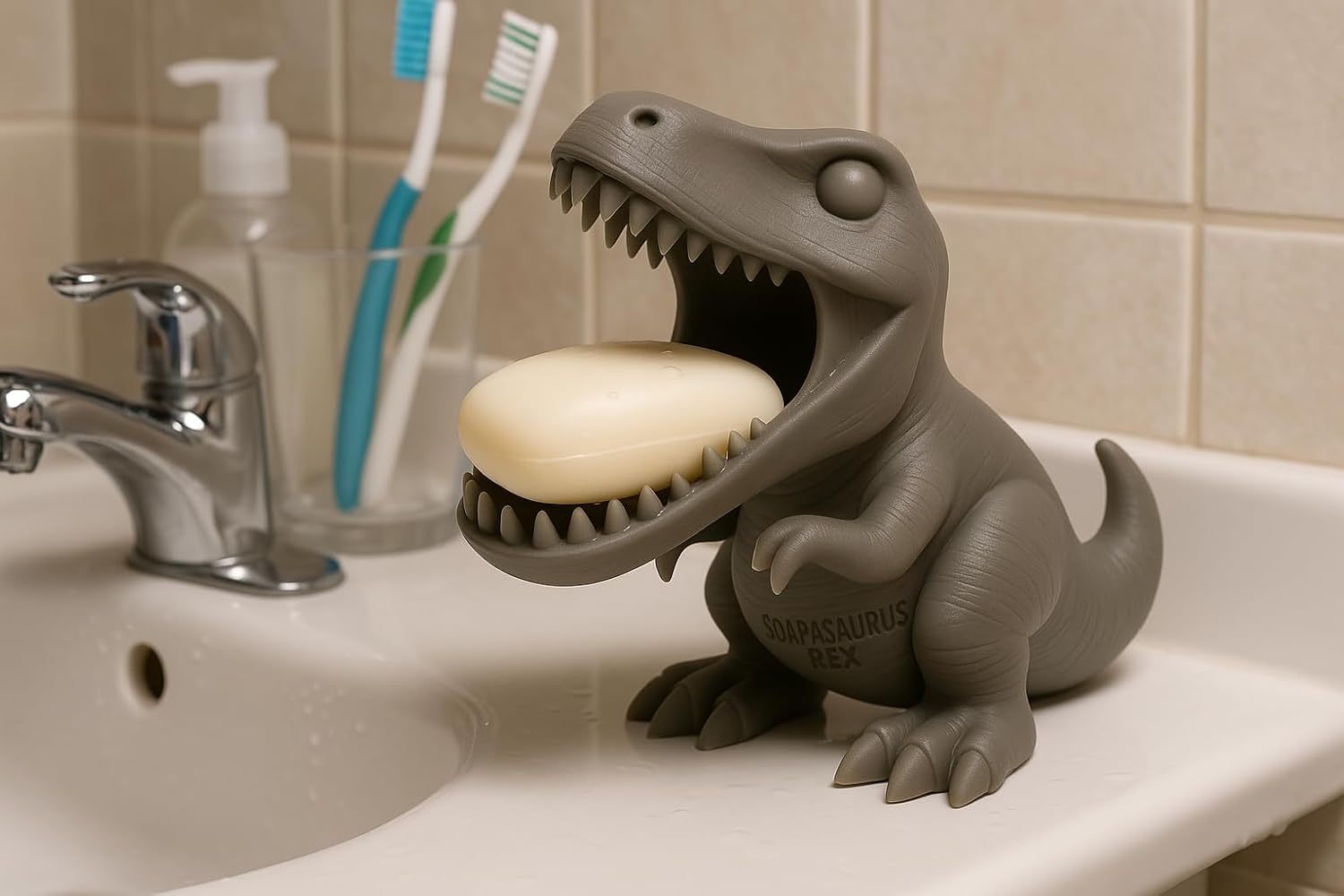Soapasaurus Rex Soap Dish