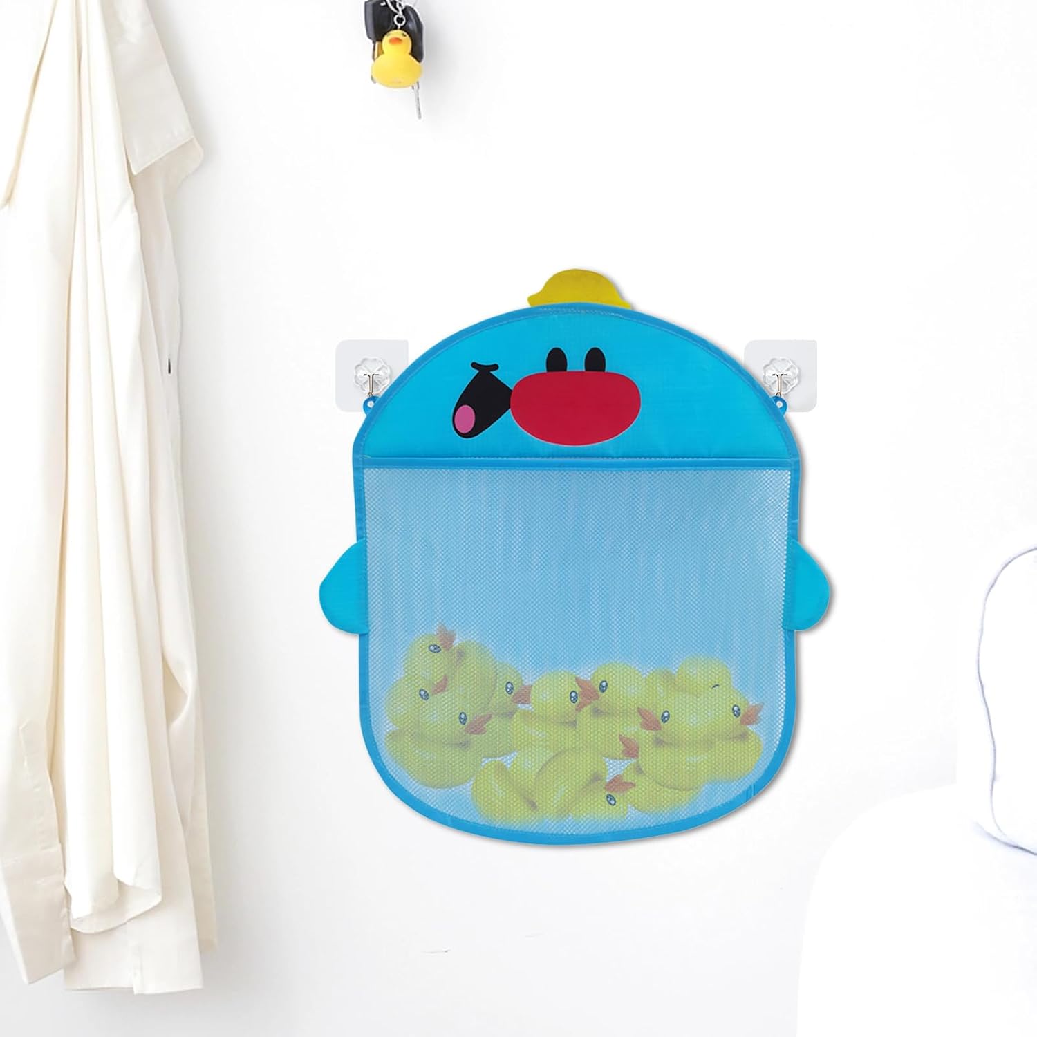 Keep bath toys organized stylish