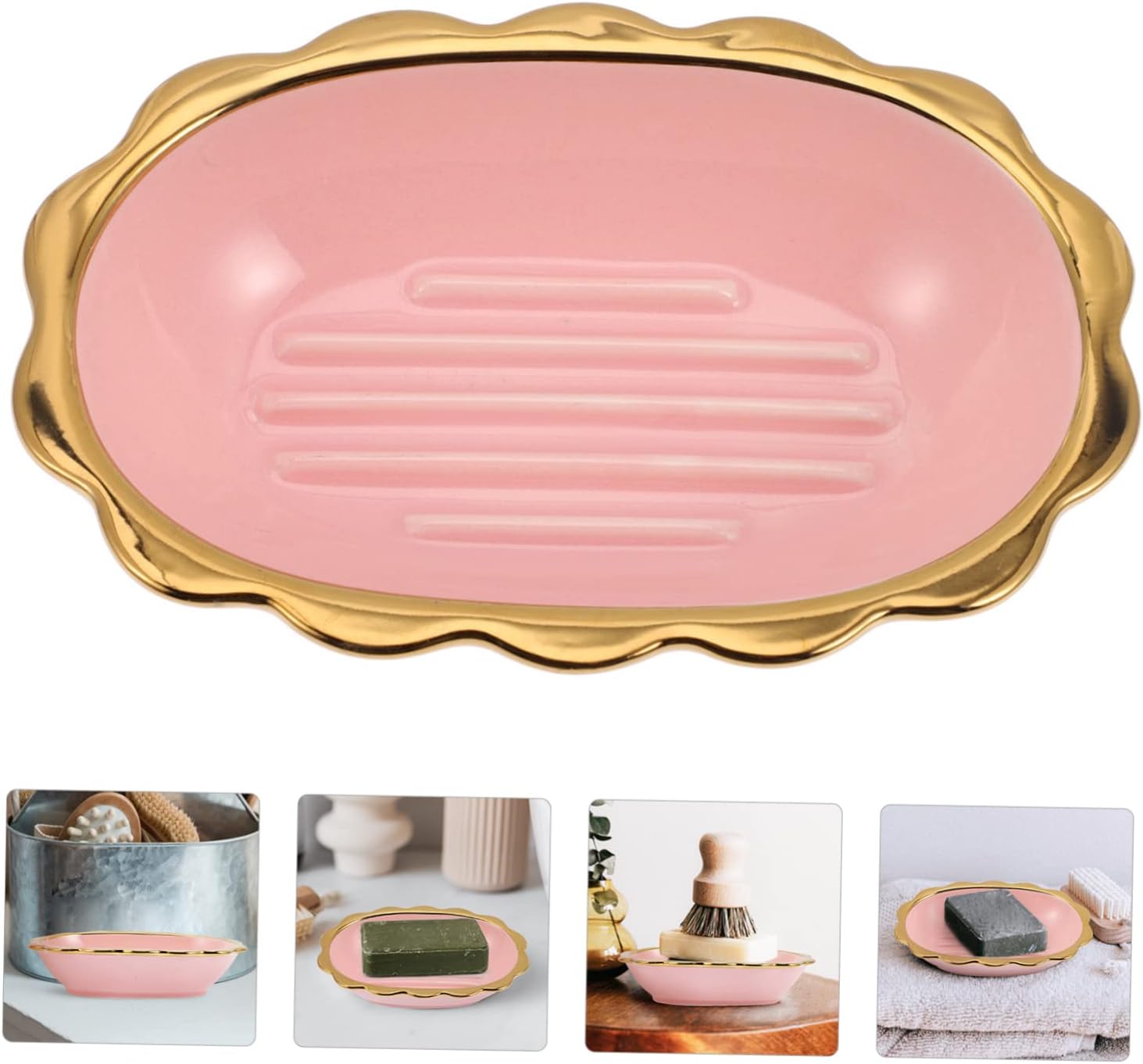 Elegant Ceramic Soap Holder