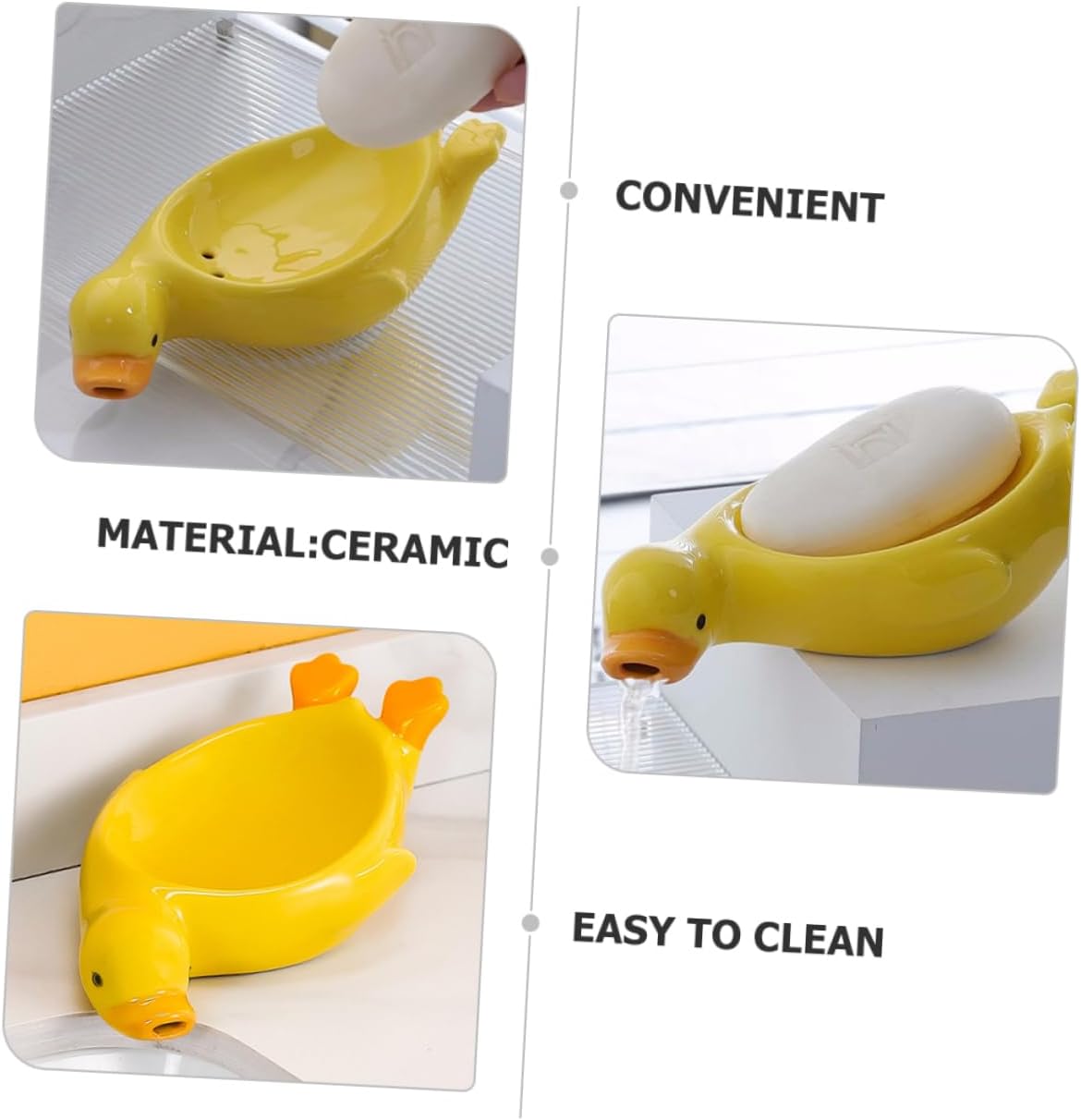 Mini Yellow Duck Soap Holder