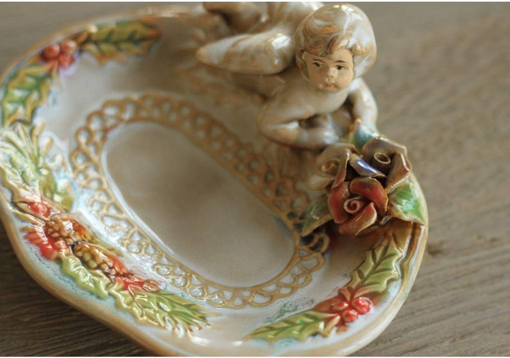 Charming Angel Home Furnishing Ceramic Dish Soap Box