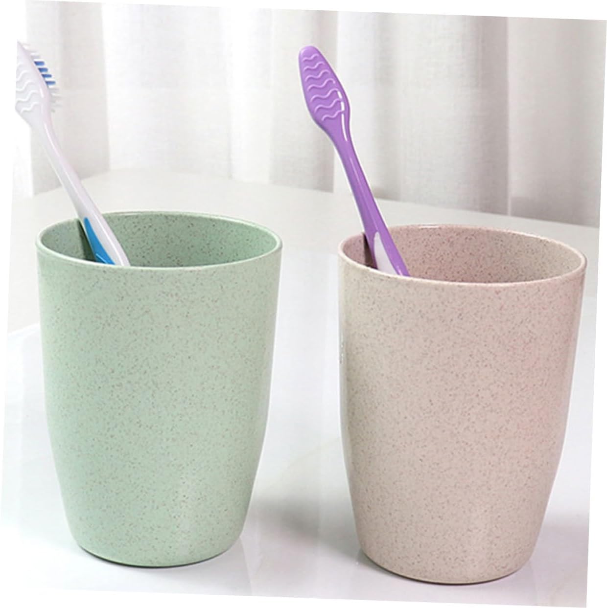 HAKIDZEL Family-Friendly Bathroom Tumbler Cup for Boys Girls Durable Cute Design