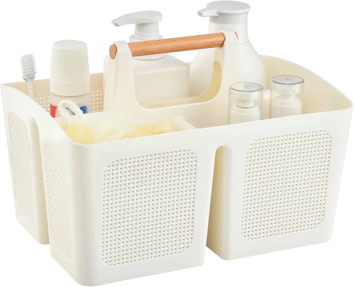 Sturdy Portable Showers stationary with Compartmental Design for Bathroom Essentials