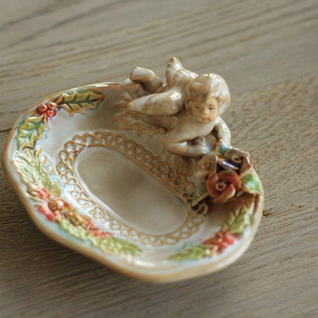 Charming Angel Home Furnishing Ceramic Dish Soap Box