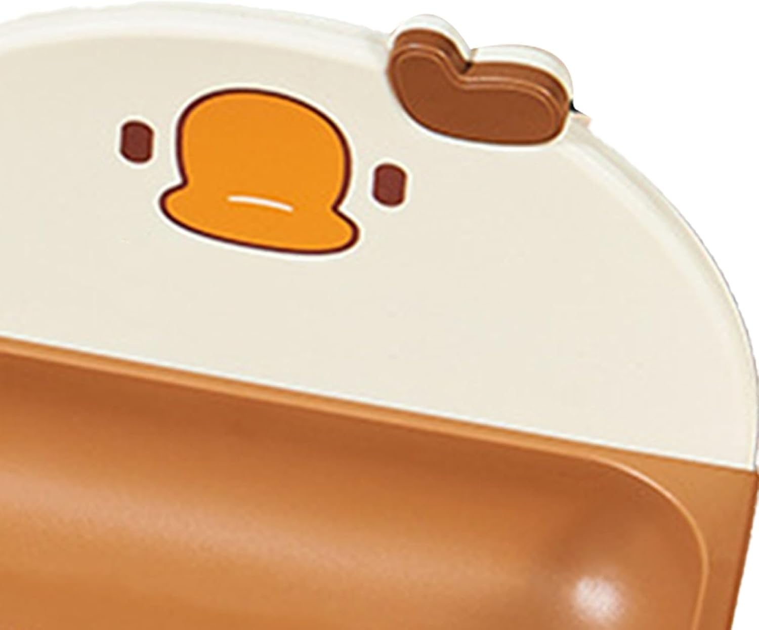 Wall Mounted soap dishBigDecimalCartoon Drainable for Hygiene Aesthetics
