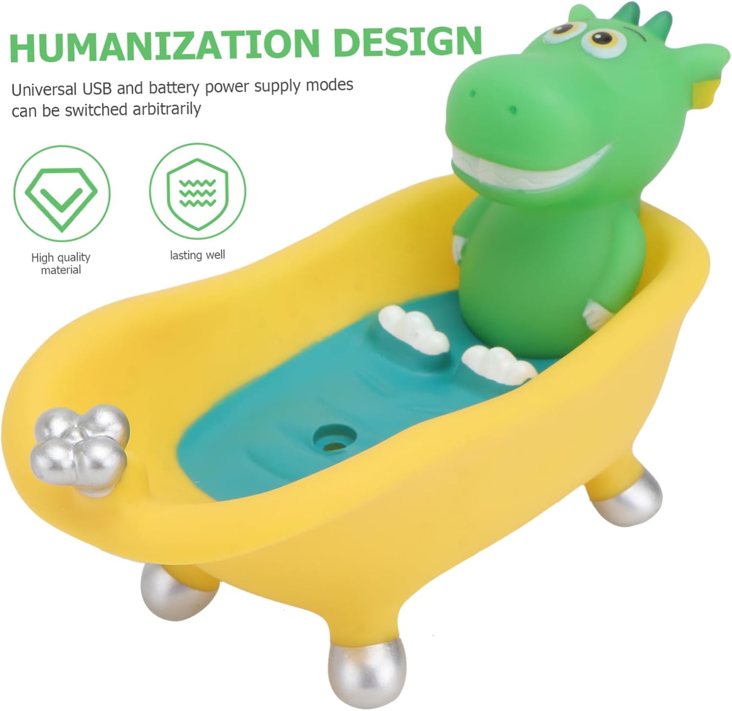 ABOOFAN Dinosaur Bath Soap Holder