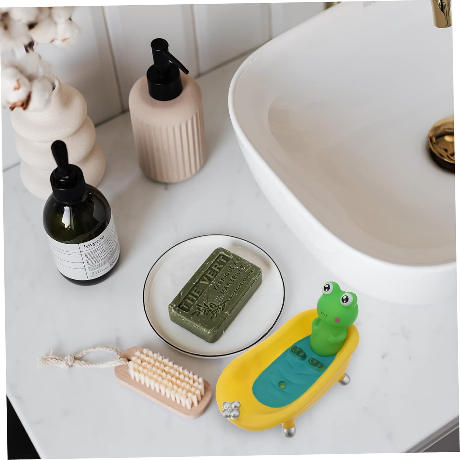 French Frog Soap Dish