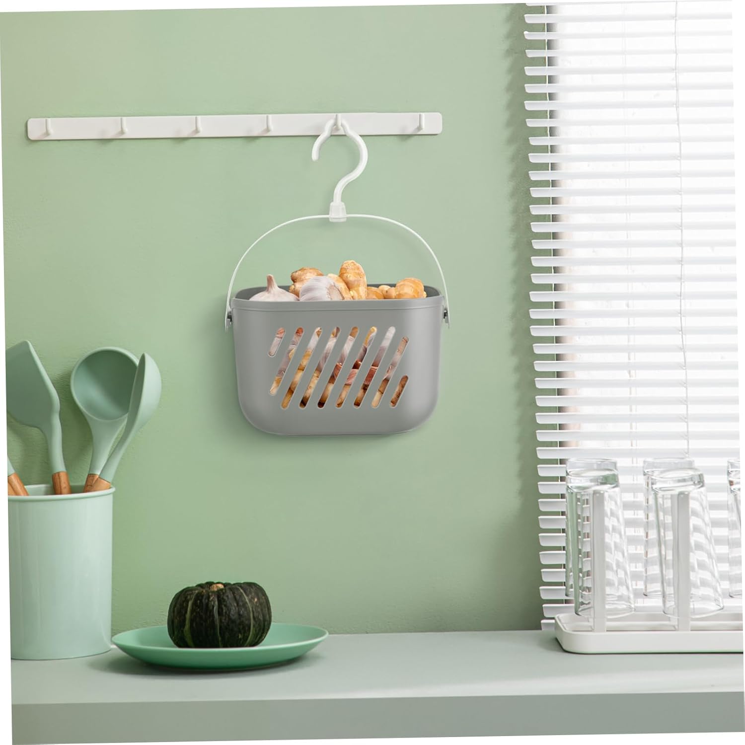 Angoily Hanging Shower Caddy Portable Storage Basket