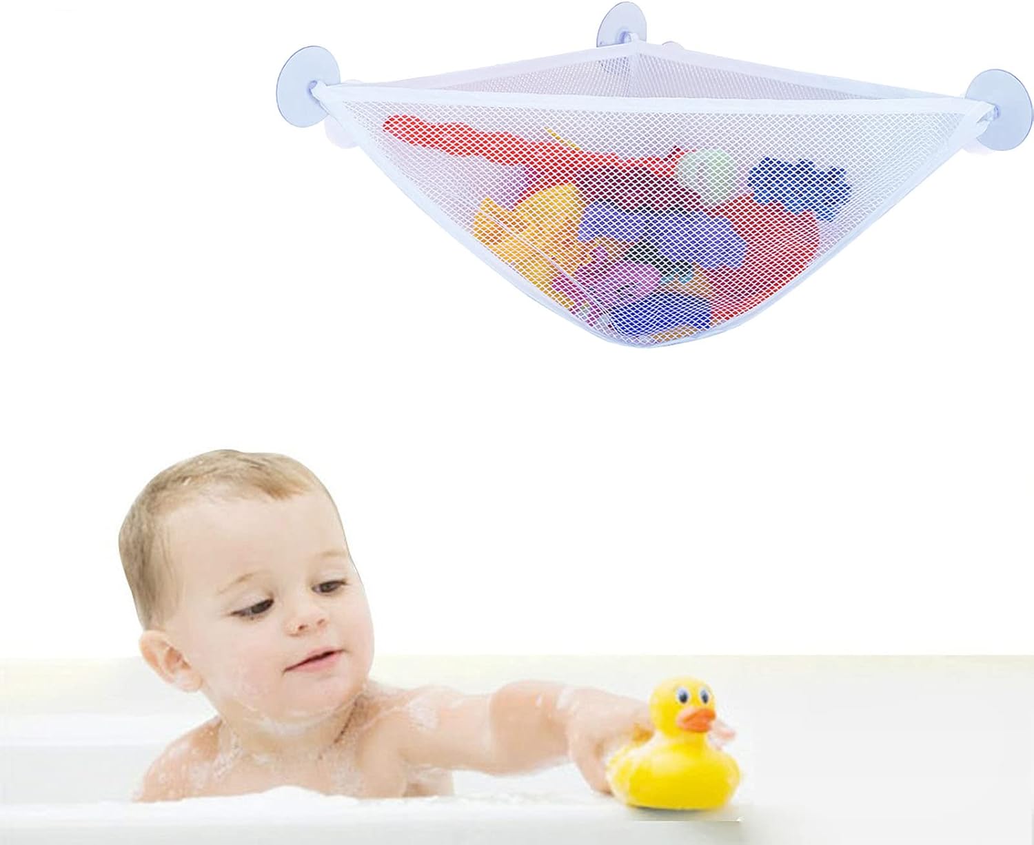 Chil Bath Toy Organizer with 3 Suction Cups