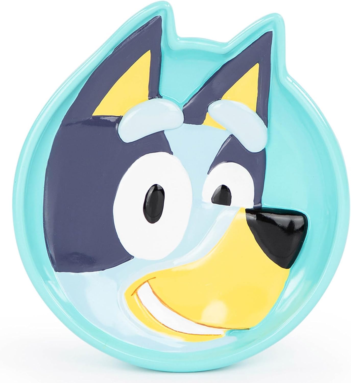 Jay Franco Playful Blue Resin Kids Bathroom Soap Dish