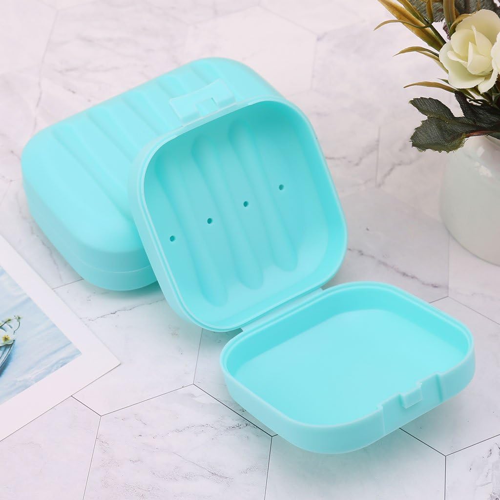 WBANGIAOSoap Box Bathroom Dish Plate DispenserSpecial Design Portable Capacity 3