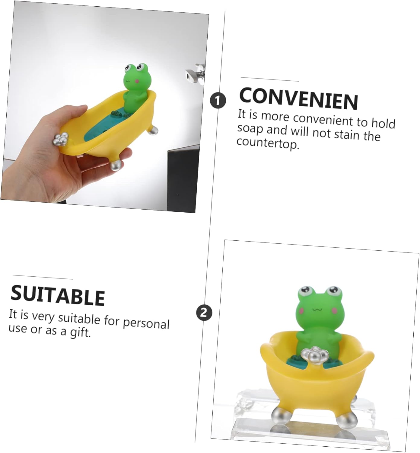 Frog Soap Box - Stylish Bath Accessory