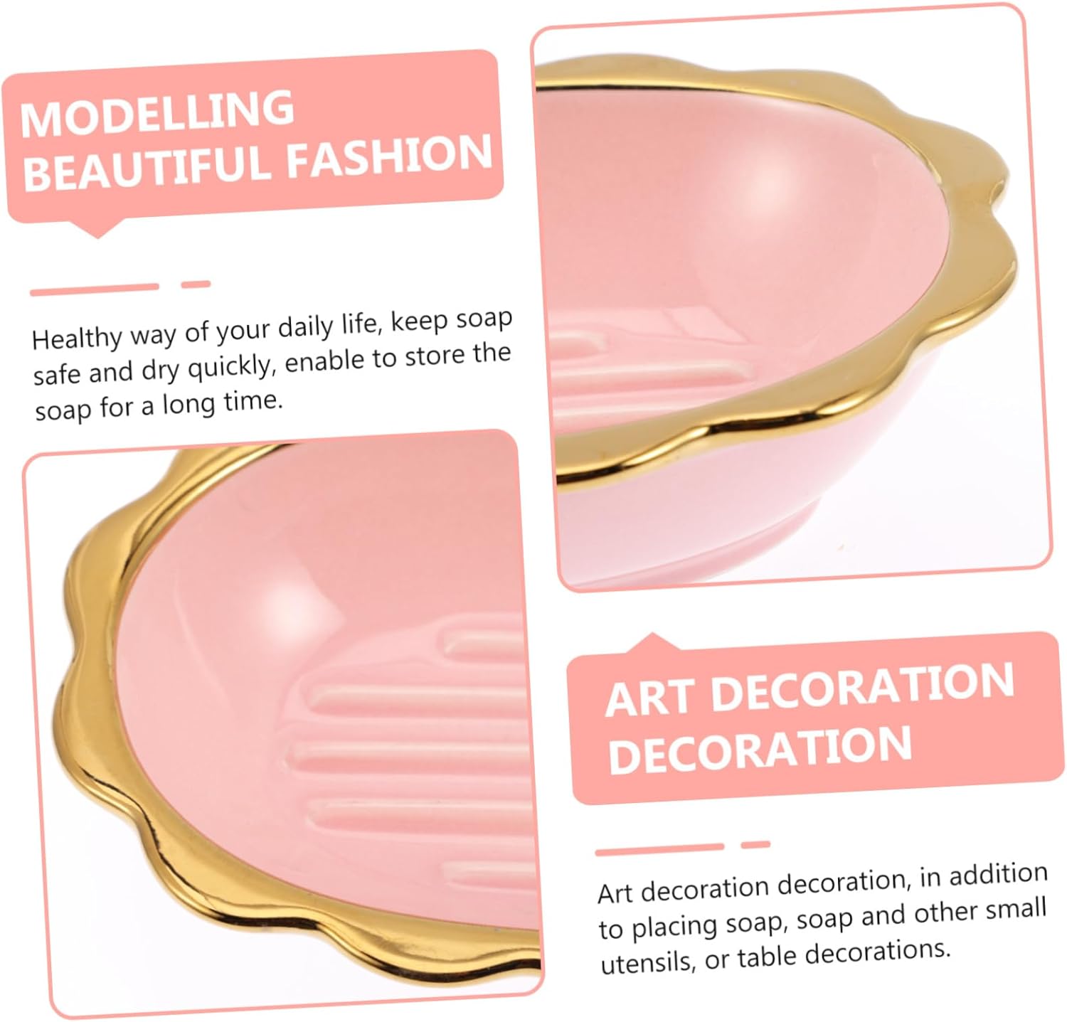 Delicate Ceramic Soap Holder