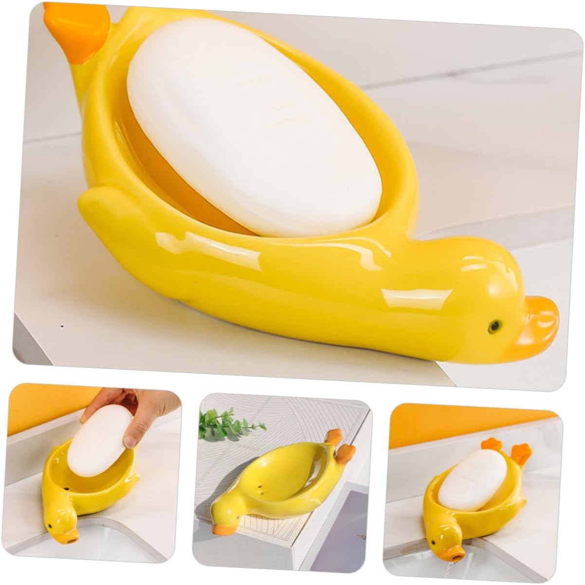 Mini Yellow Duck Soap Holder