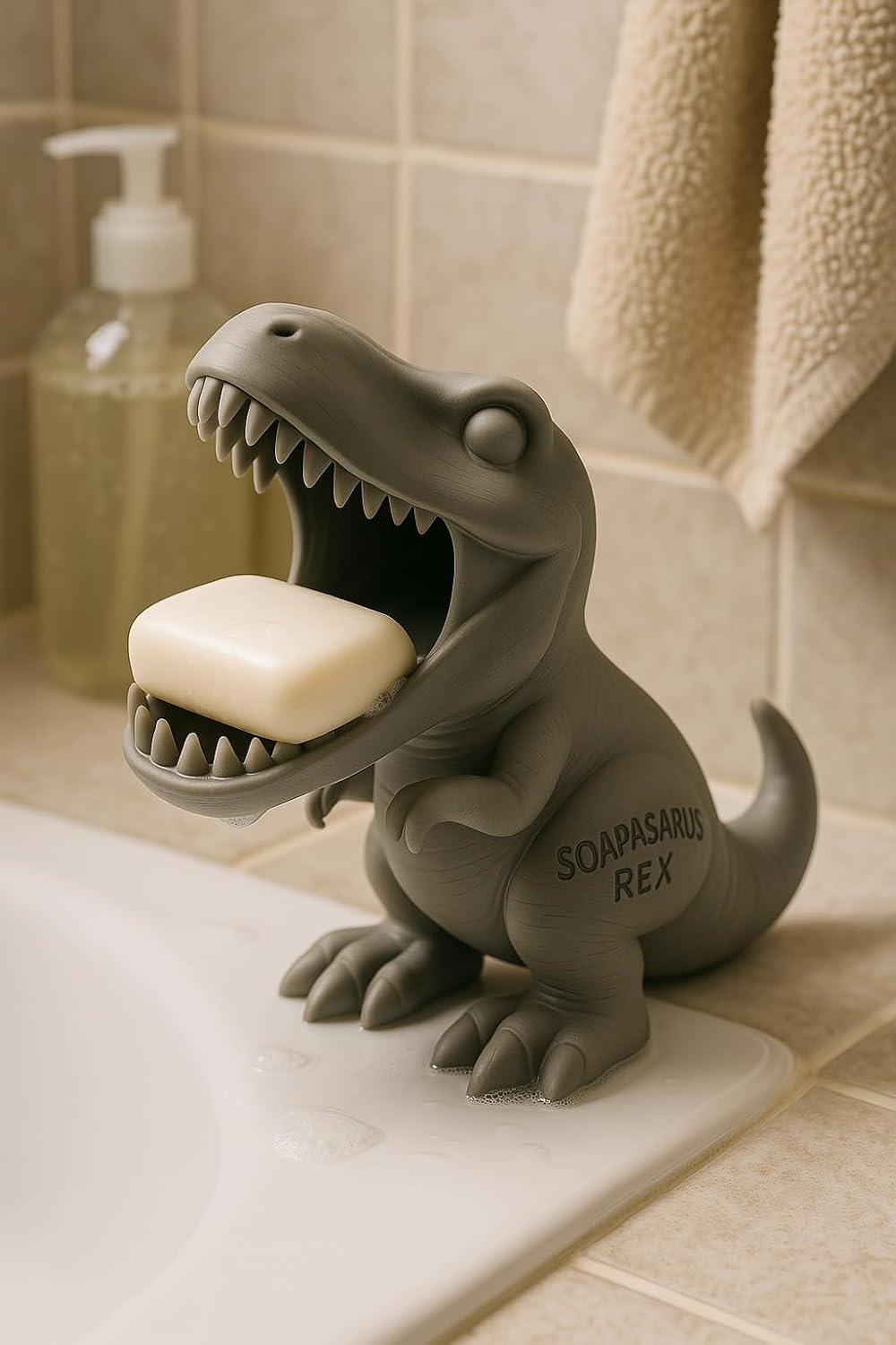 Soapasaurus Rex Soap Dish