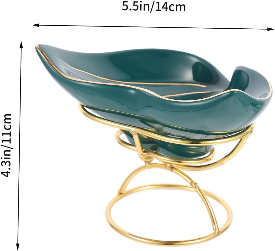 Stylish bathroom tray holder Unique mermaid soap dispenser - Easy to clean Durable