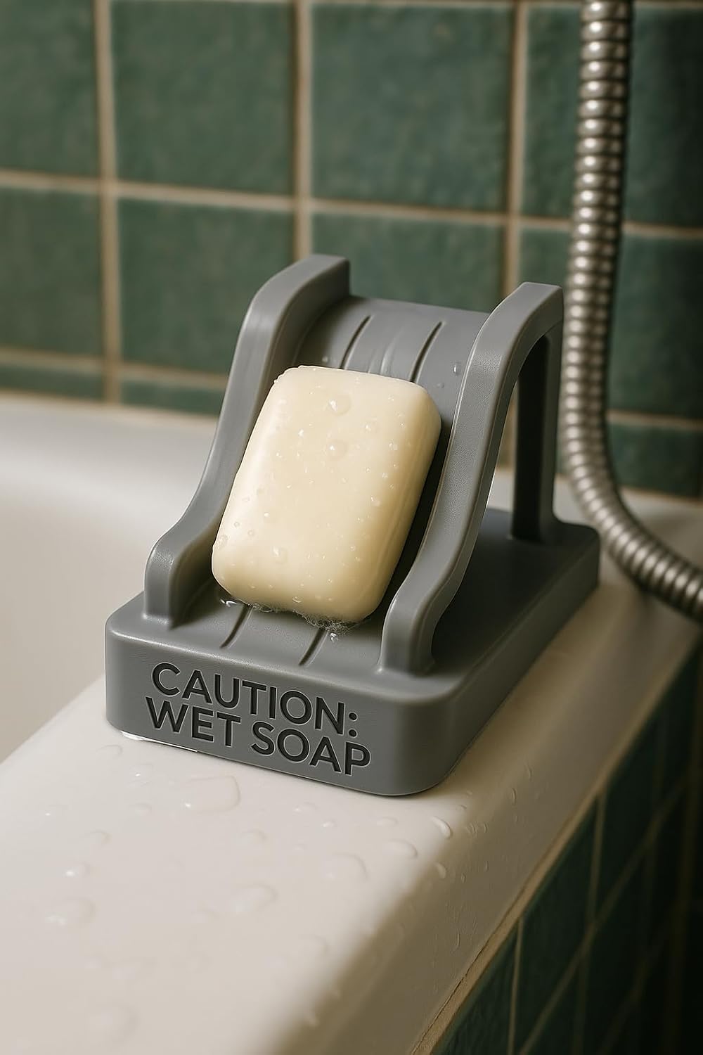 Durable Fun Slide Suds Soap Dish
