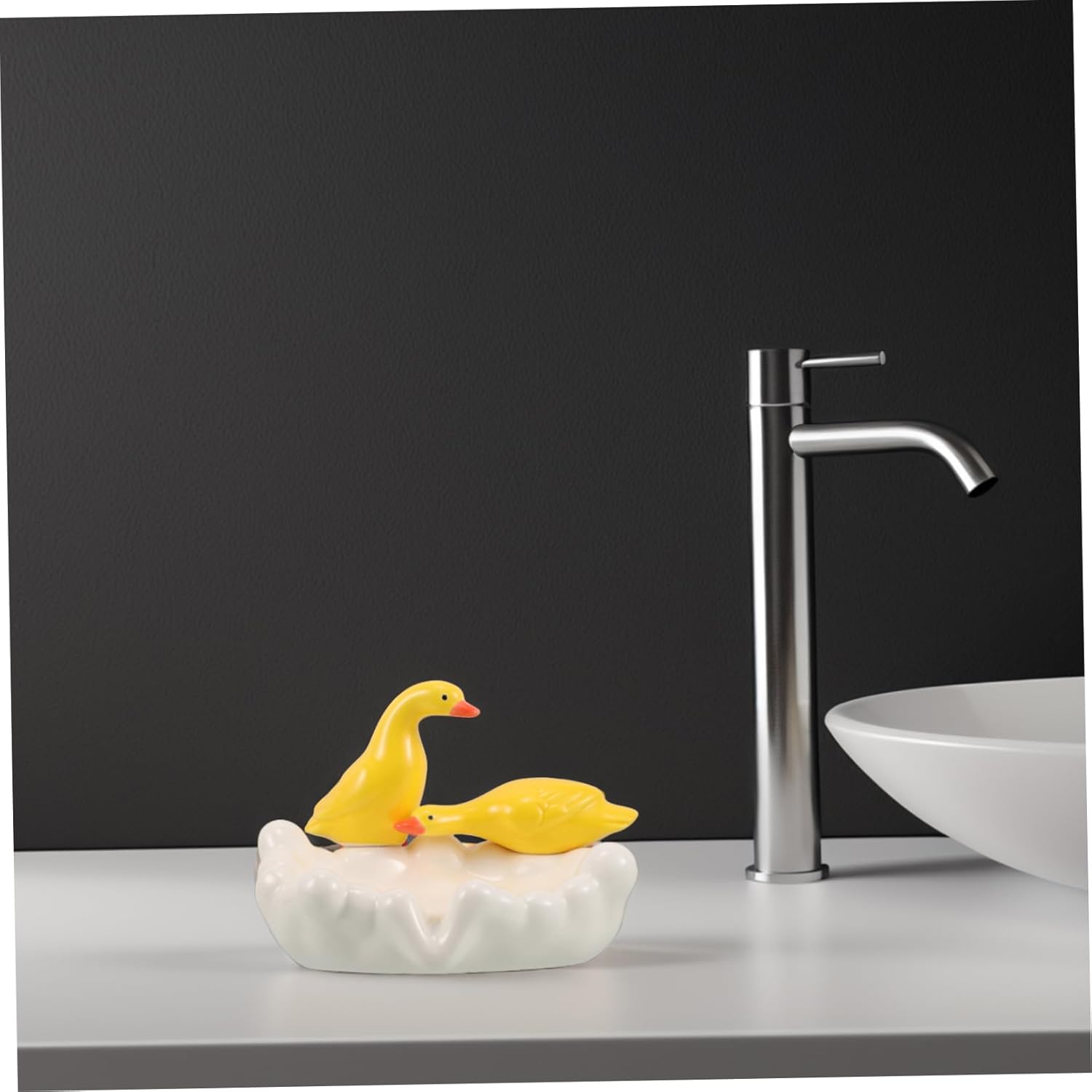 Cute Durable Ceramic Animal Soap Holder