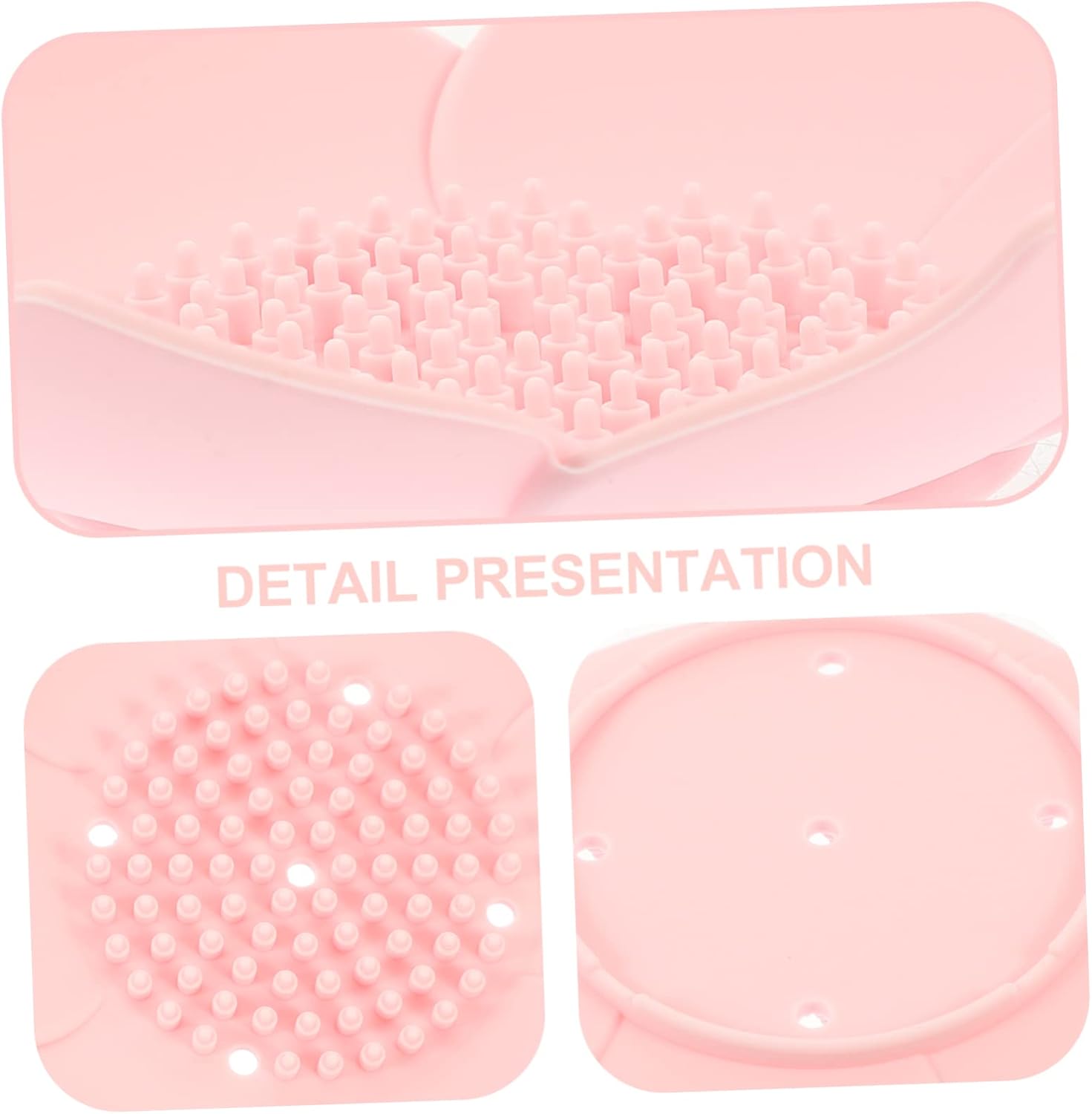 Floral Silicone Soap Holder 2-Piece Set