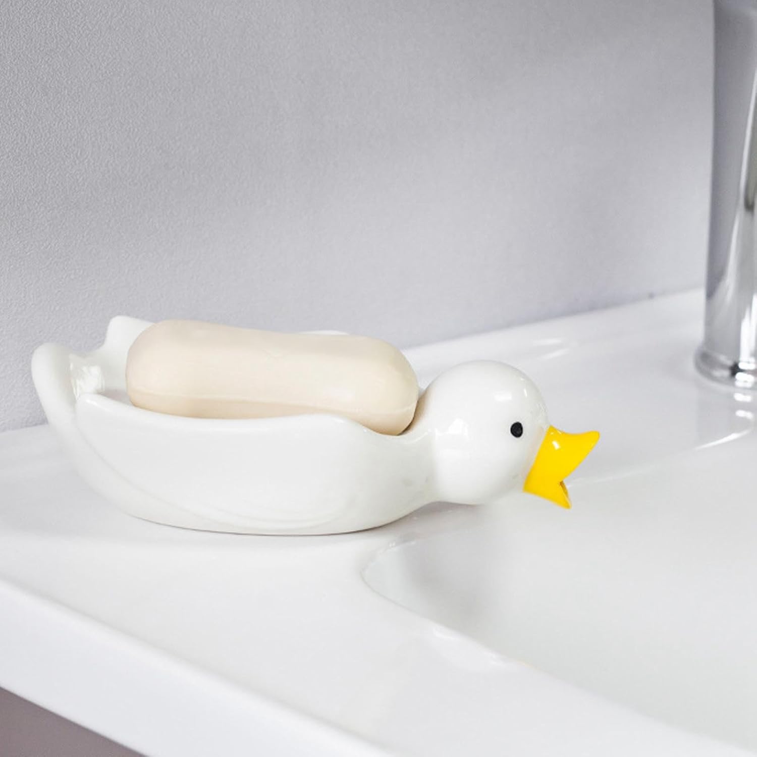 Cute Kids bathroom soap holder Space saving Durable totalCount