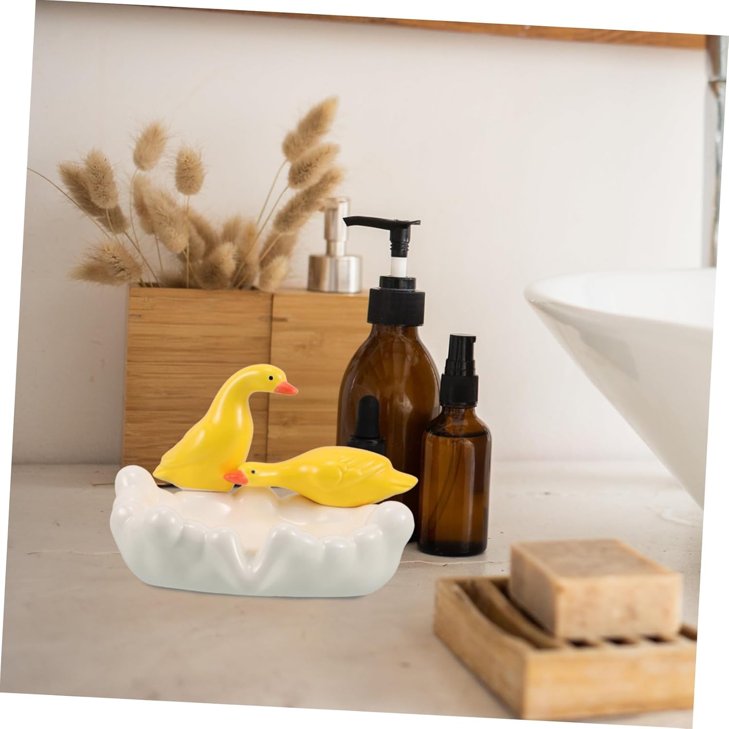 Cute Durable Ceramic Animal Soap Holder