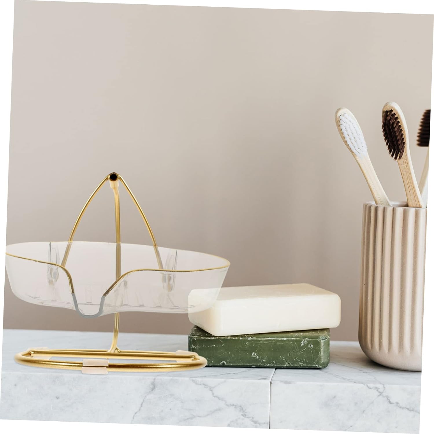 Sturdy Elegant Soap Draining Dish