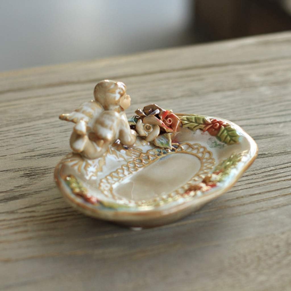 Charming Angel Home Furnishing Ceramic Dish Soap Box